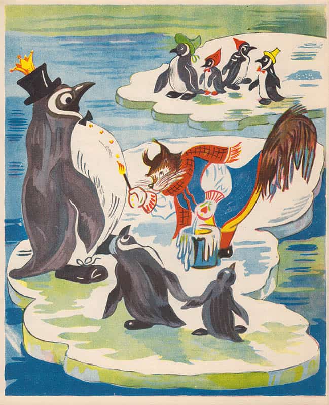 Åkerhielm, Gallie (1907-1968) [text] ; Lundberg, Lucie (1908-1983) : Midsommarfesten hos Dalahästen