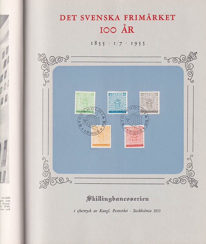 Åkerstedt, Sven (1904-1977) ; Ohlmarks, Åke (1911-1984) : Frimärkets bok. Från postens ursprung till vår tids filateli + Frimärkena berättar. Europas historia i frimärksbilder