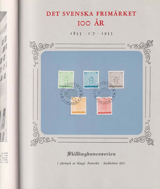 Åkerstedt, Sven (1904-1977) ; Ohlmarks, Åke (1911-1984) : Frimärkets bok. Från postens ursprung till vår tids filateli + Frimärkena berättar. Europas historia i frimärksbilder