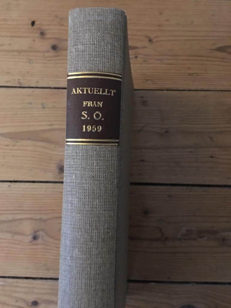 Aktuellt från Skolöverstyrelsen 1959