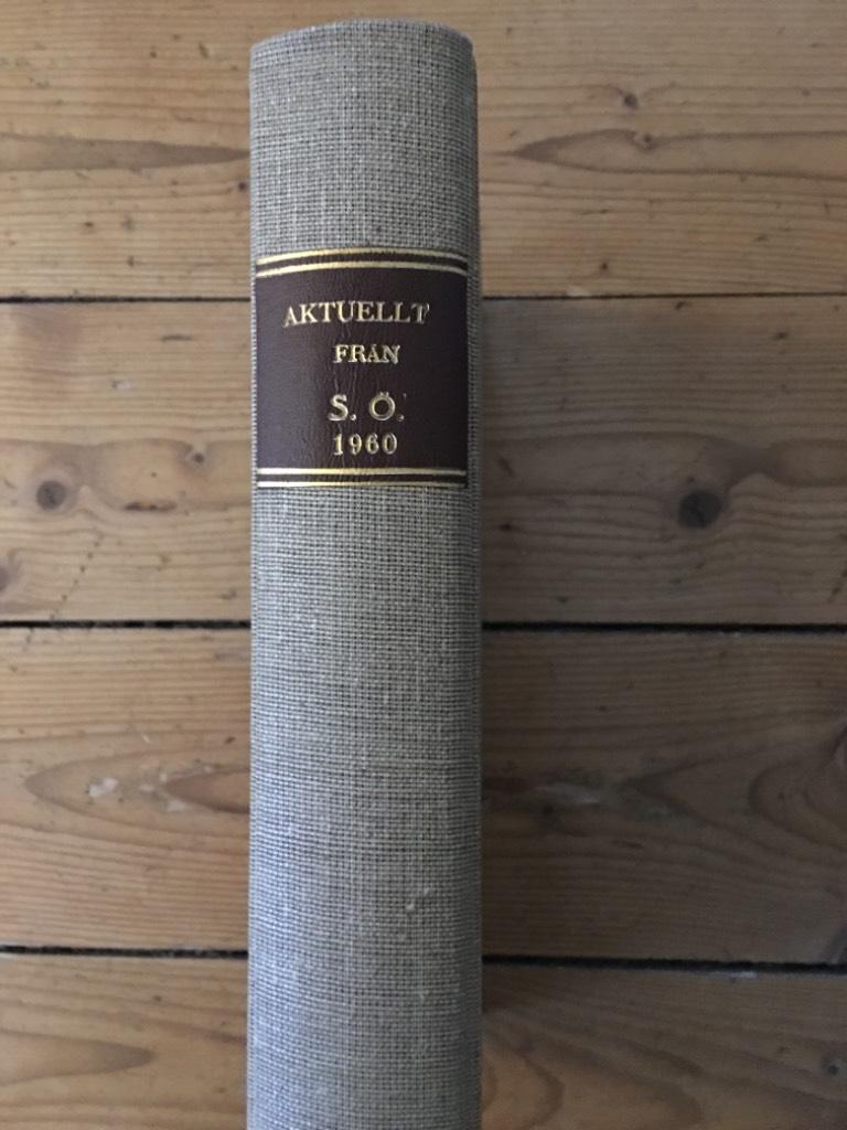 Aktuellt från Skolöverstyrelsen 1960