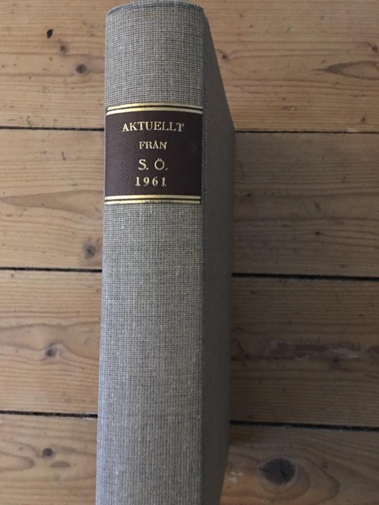 Aktuellt från Skolöverstyrelsen 1961
