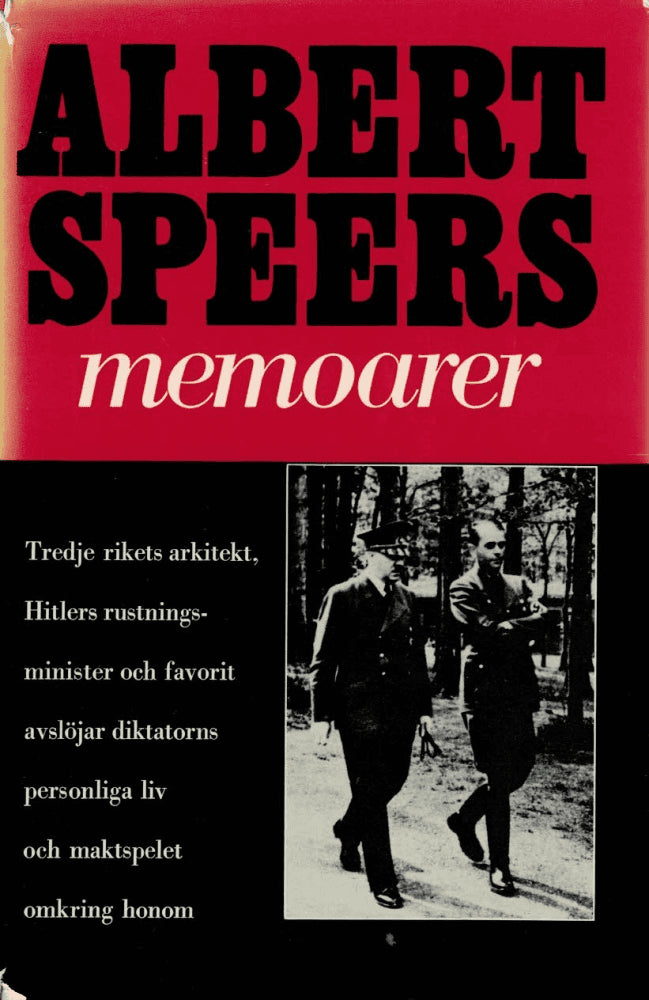 Albert Speer : Albert Speers memoarer