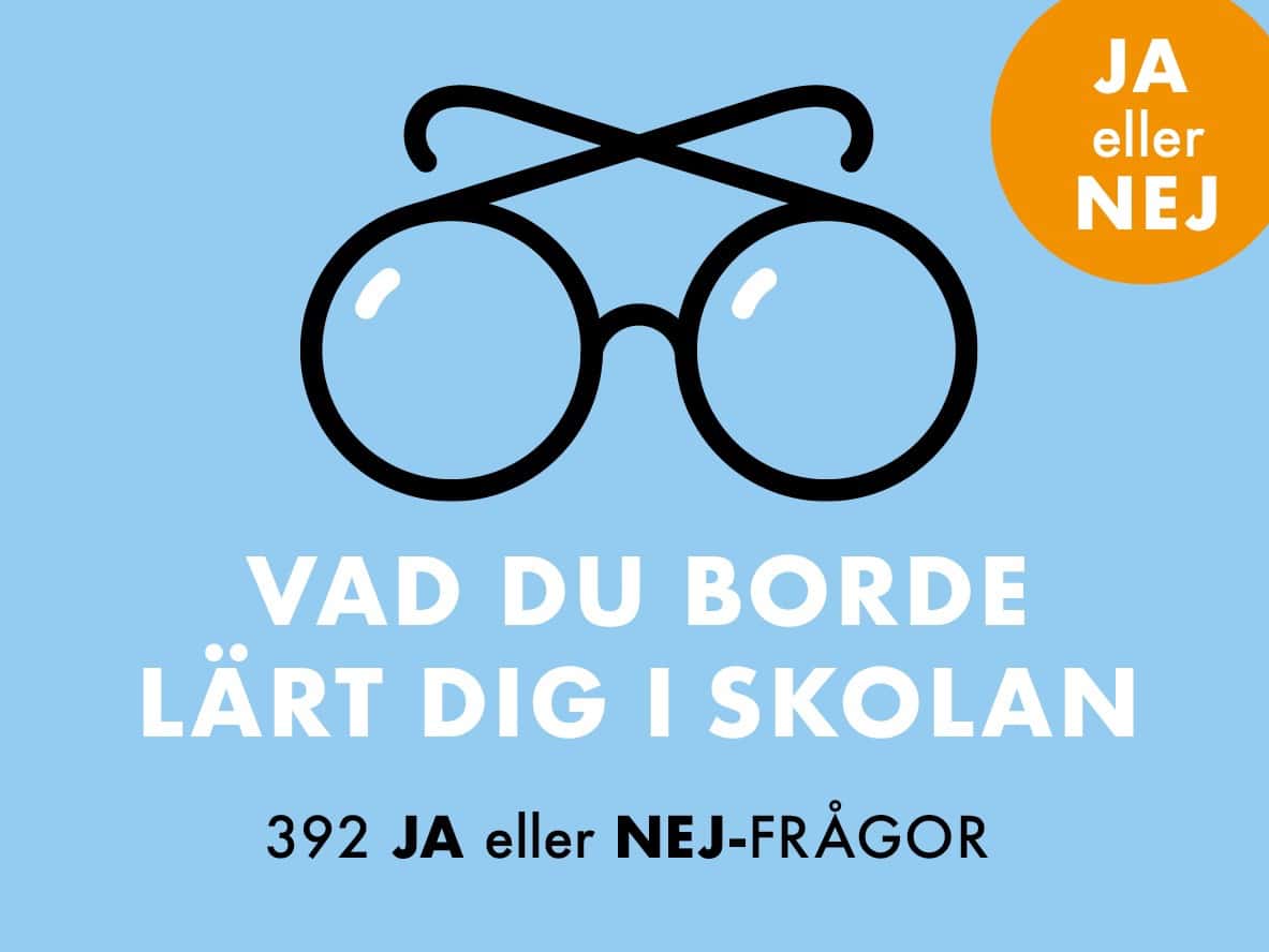 Albertsdottir, Ellen ; Erling, Anna Maria : Vad du borde lärt dig i skolan