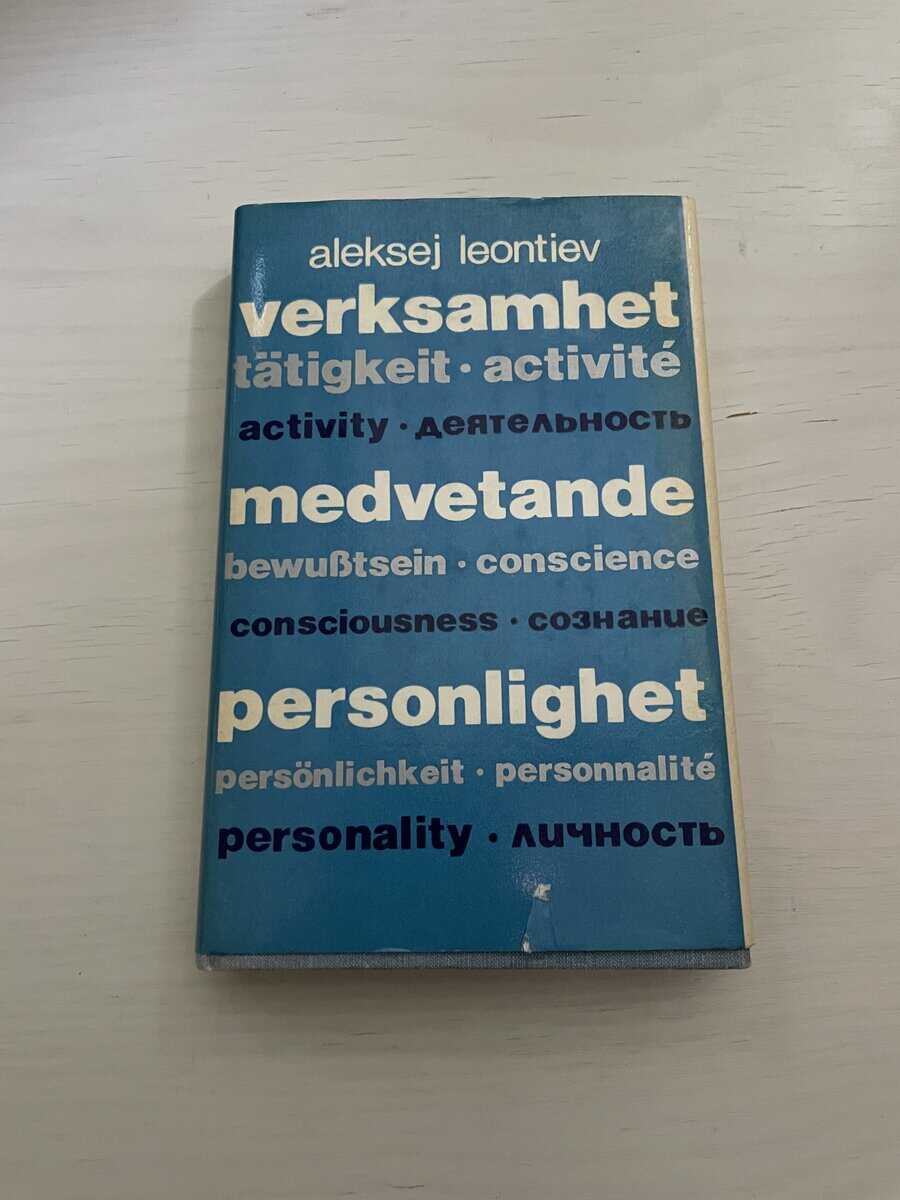 Aleksej Nikolaevi Leont ev : Verksamhet, medvetande, personlighet