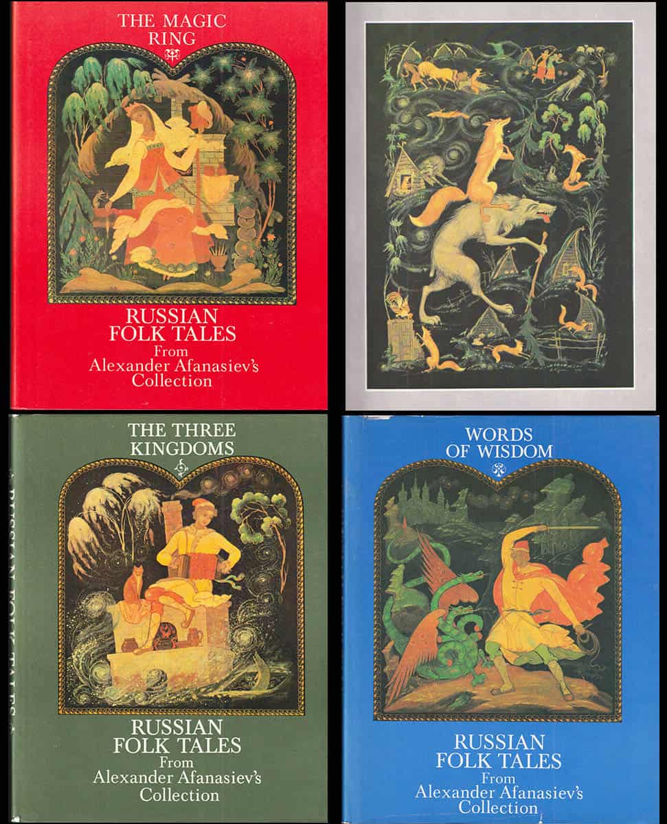 Alexander Afanasiev : The Magic Ring + The Three Kingdoms + Words of Wisdom. Russian Folk Tales from Alexander Afanasiev's Collection