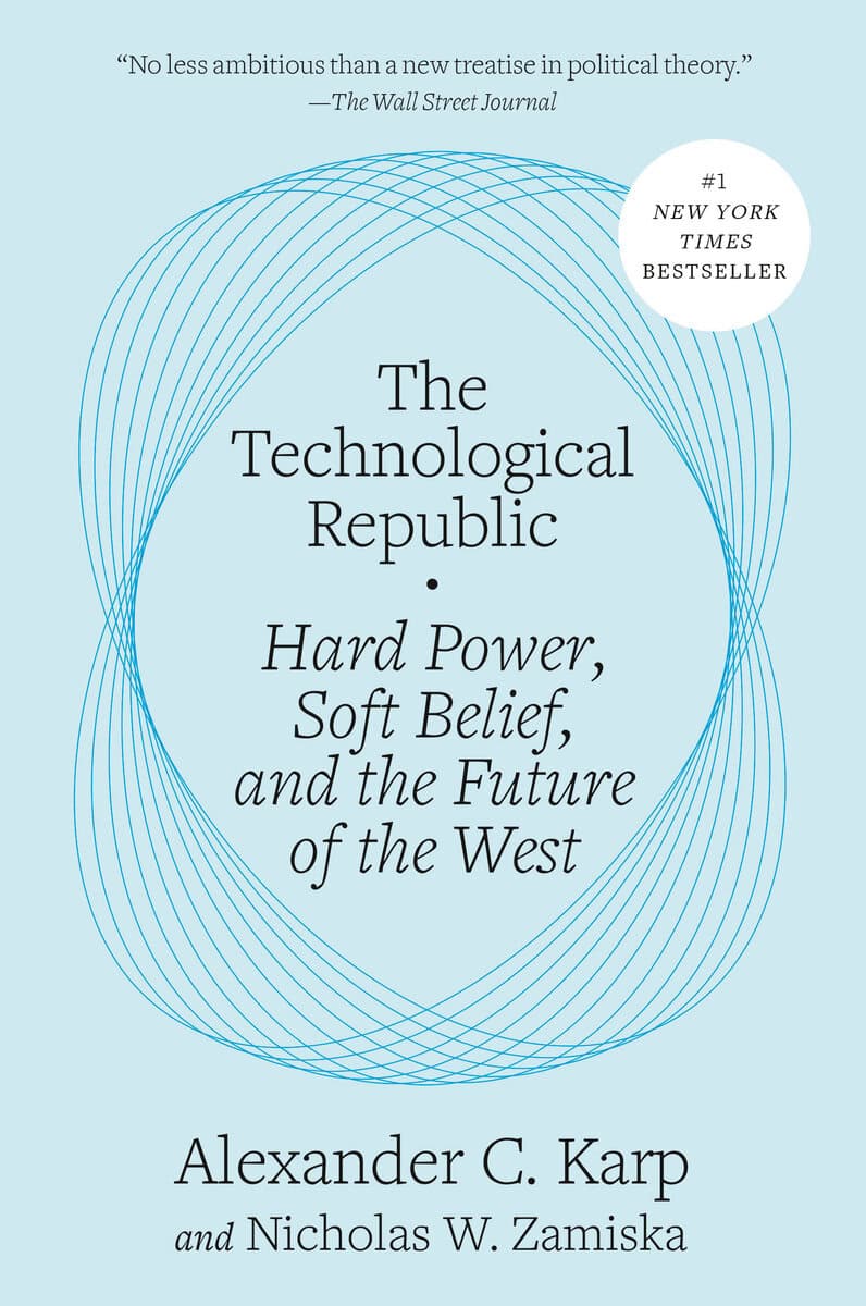 Alexander C. Karp : The Technological Republic