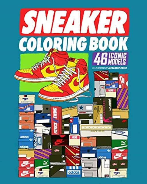 Alexander Rosso : Sneaker coloring book