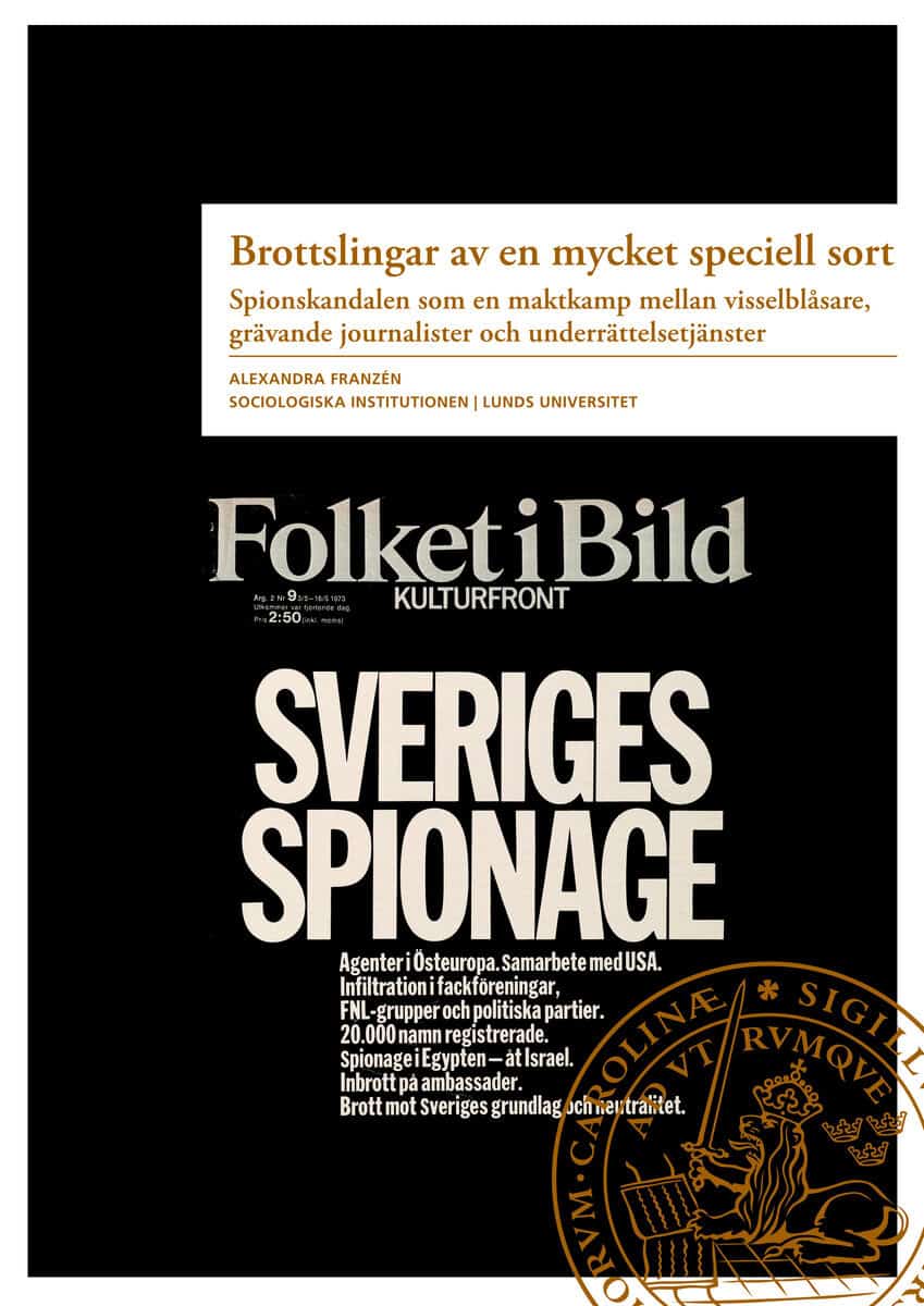 Alexandra Franzén : Brottslingar av en mycket speciell sort