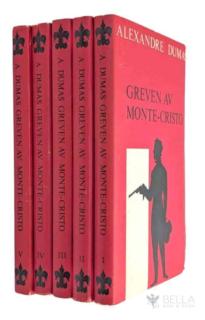 Alexandre Dumas : Greven av Monte-Cristo - Band 1-5 [Komplett]