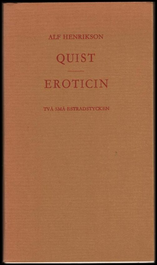 Alf Henrikson : Quist