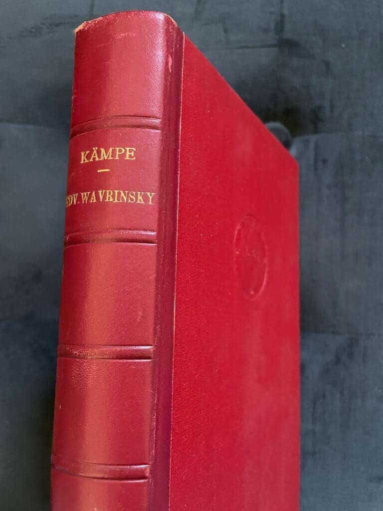 Alfred Kämpe : Edv. Wavrinsky contra johaniterna