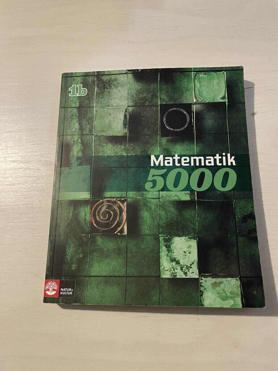 Alfredsson, Lena, Bråting, Kajsa, Erixon, Patrik, Heikne, Hans : Matematik 5000 1b grön lärobok