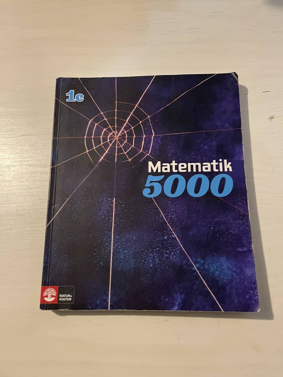 Alfredsson Lena : Matematik 5000 1c blå lärobok