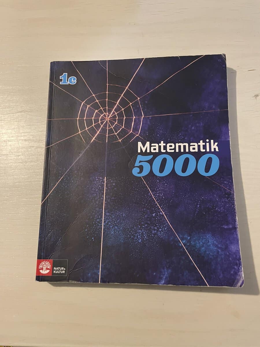 Alfredsson Lena : Matematik 5000 1c blå lärobok