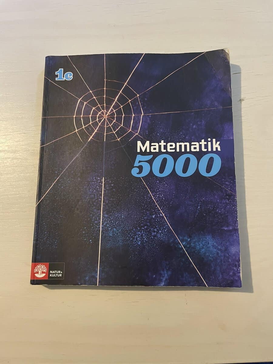 Alfredsson Lena : Matematik 5000 1c blå lärobok