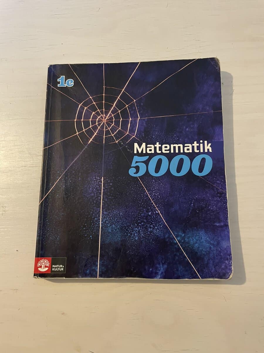 Alfredsson Lena : Matematik 5000 1c blå lärobok