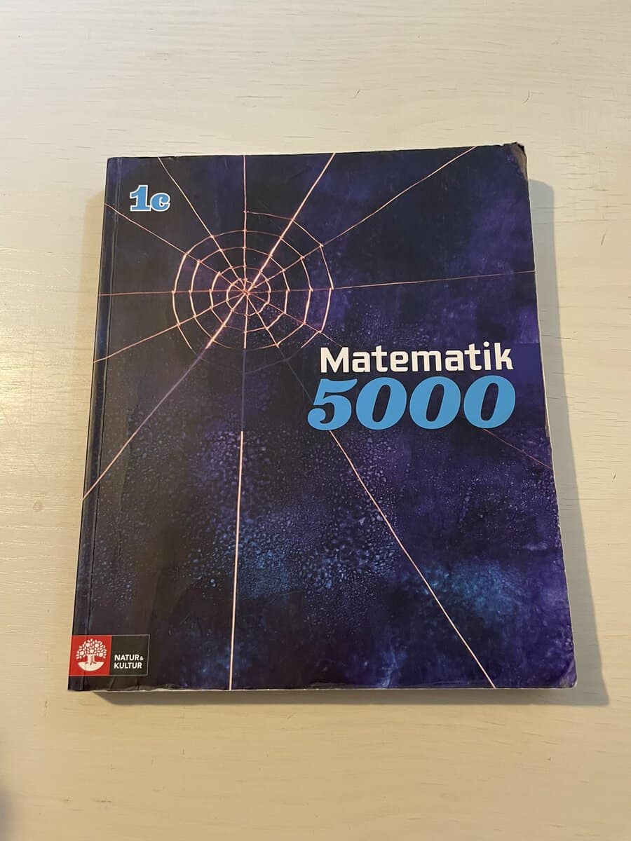 Alfredsson Lena : Matematik 5000 1c blå lärobok