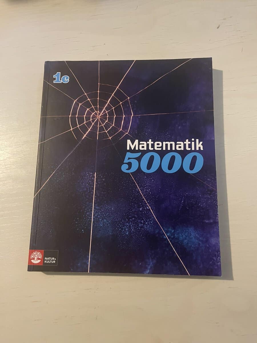 Alfredsson Lena : Matematik 5000 1c blå lärobok
