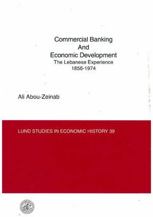 Ali Abou-Zeinab : Lund studies in economic history