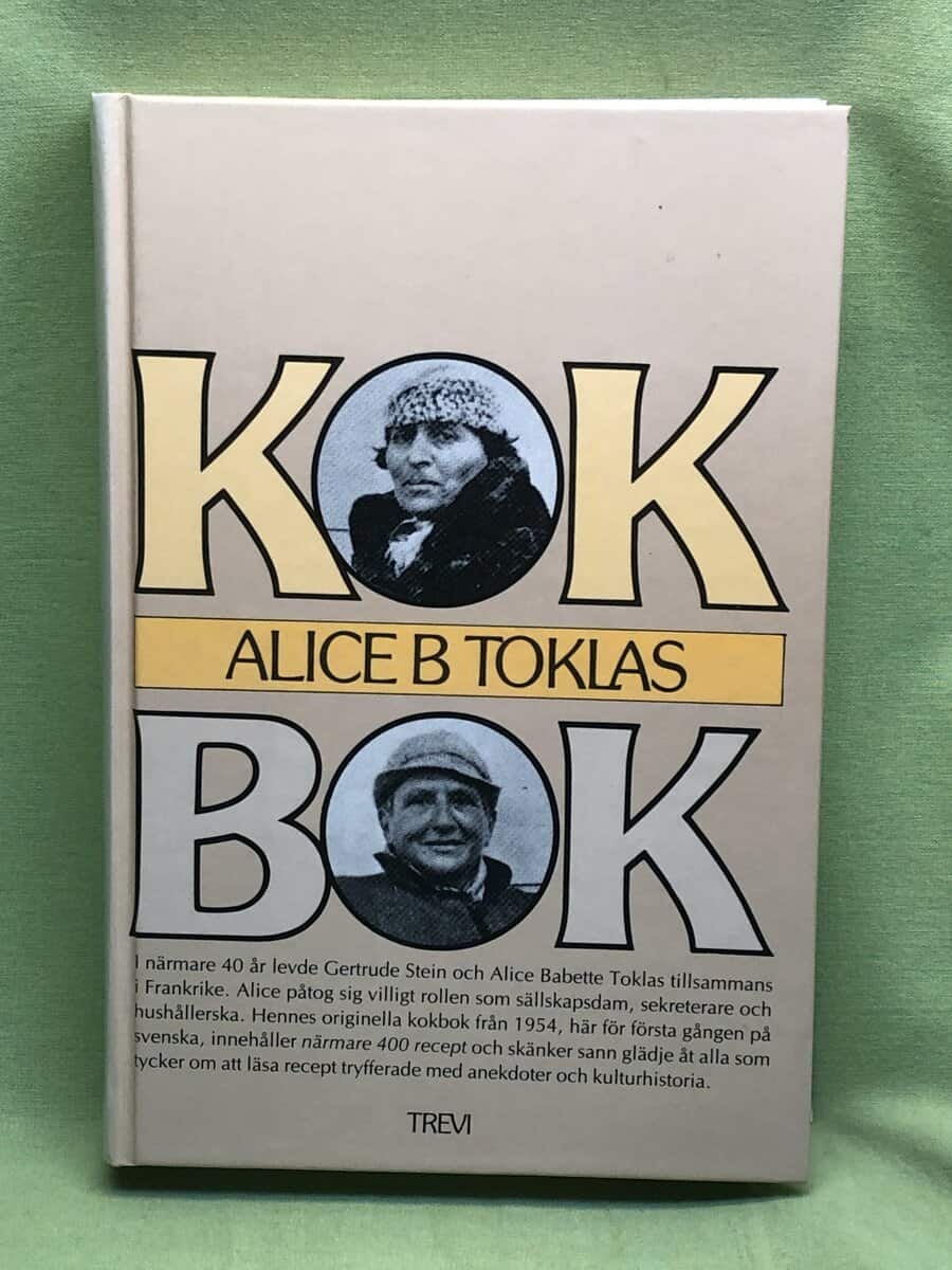 Alice B. Toklas : Kokbok