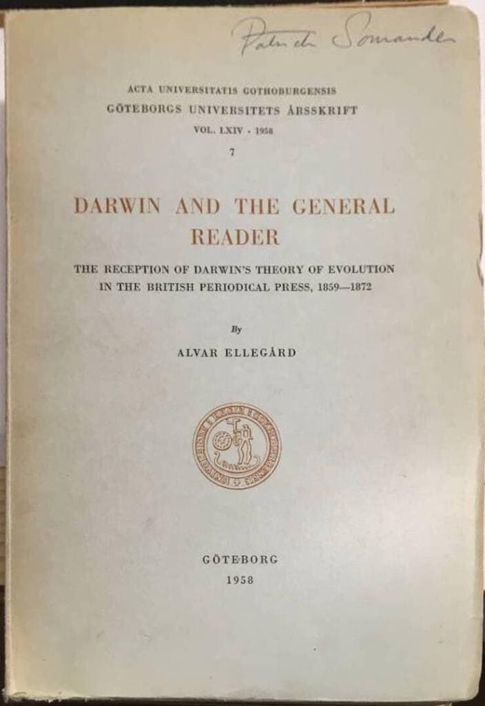 Alvar Ellegård : Darwin and the general reader