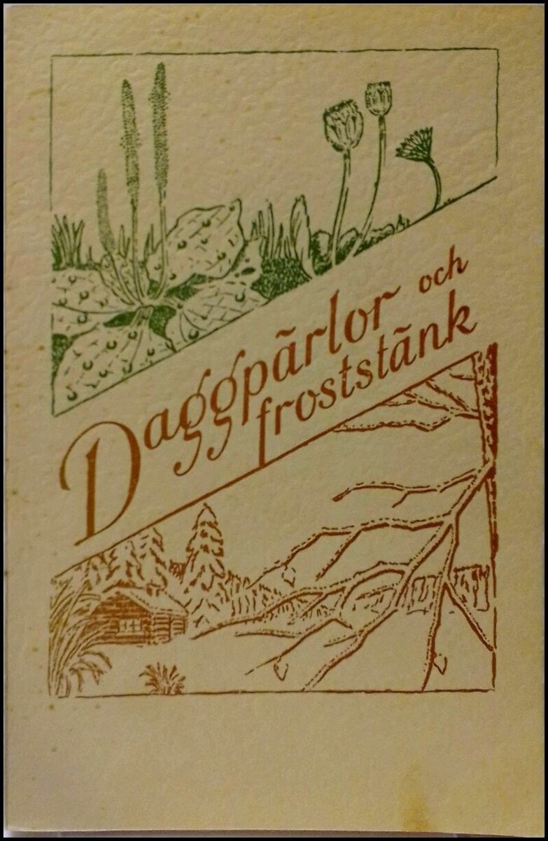 Alvar Gustavsson-Lager : Daggpärlor och froststänk