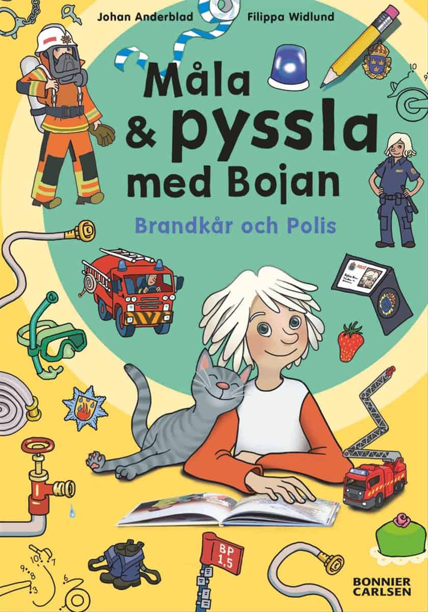 Anderblad, Johan; Widlund, Filippa : Måla och pyssla med Bojan