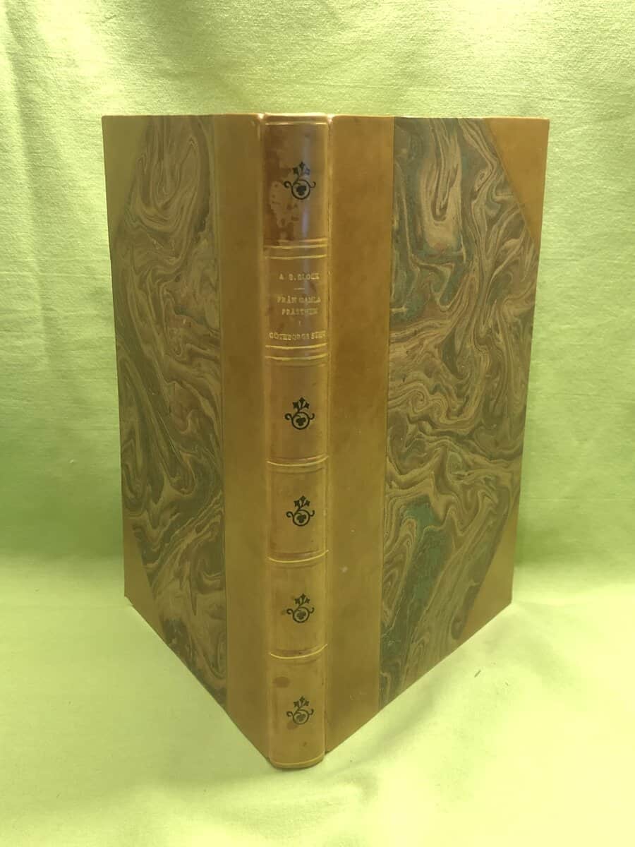 Anders B Block : Minnen från gamla prästhem i Göteborgs Stift