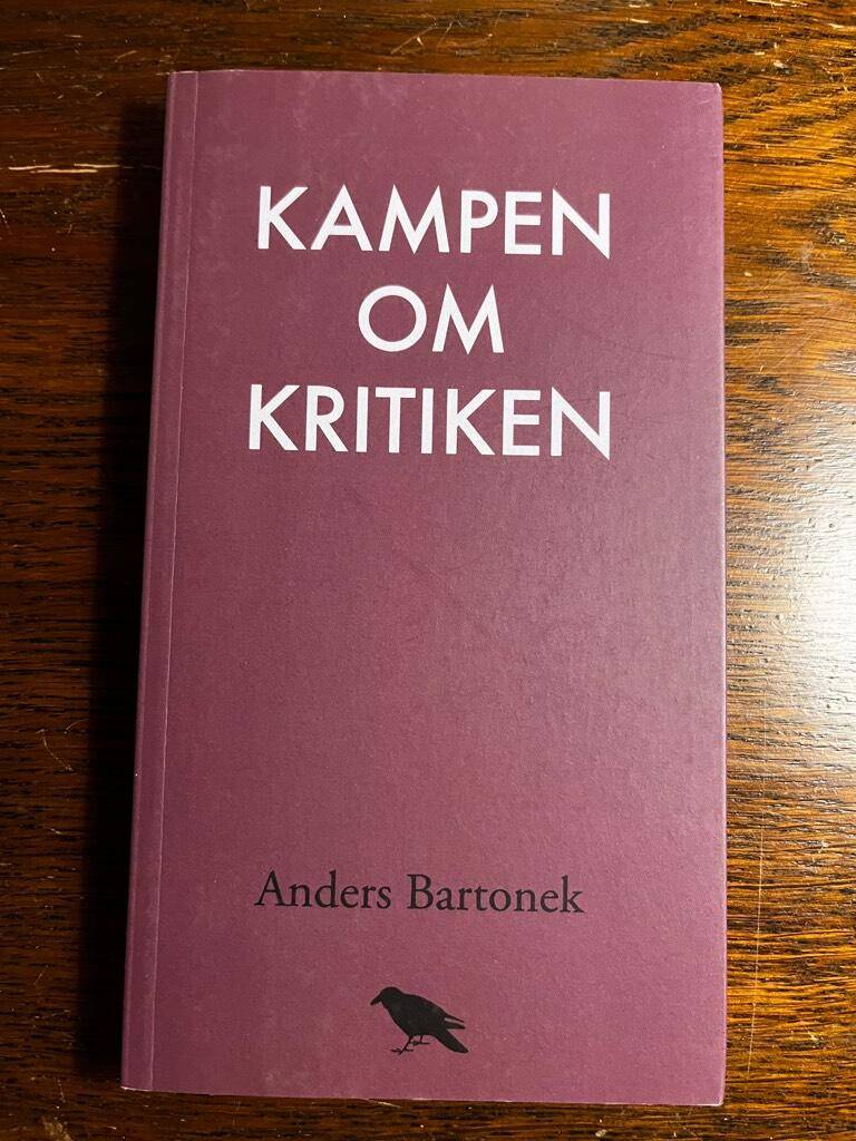 Anders Bartonek : Kampen om kritiken