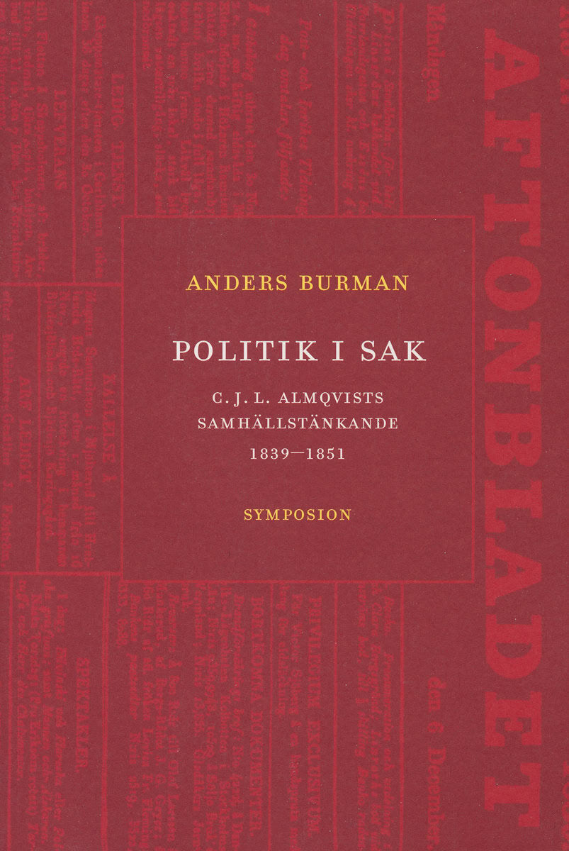 Anders Burman : Politik i sak