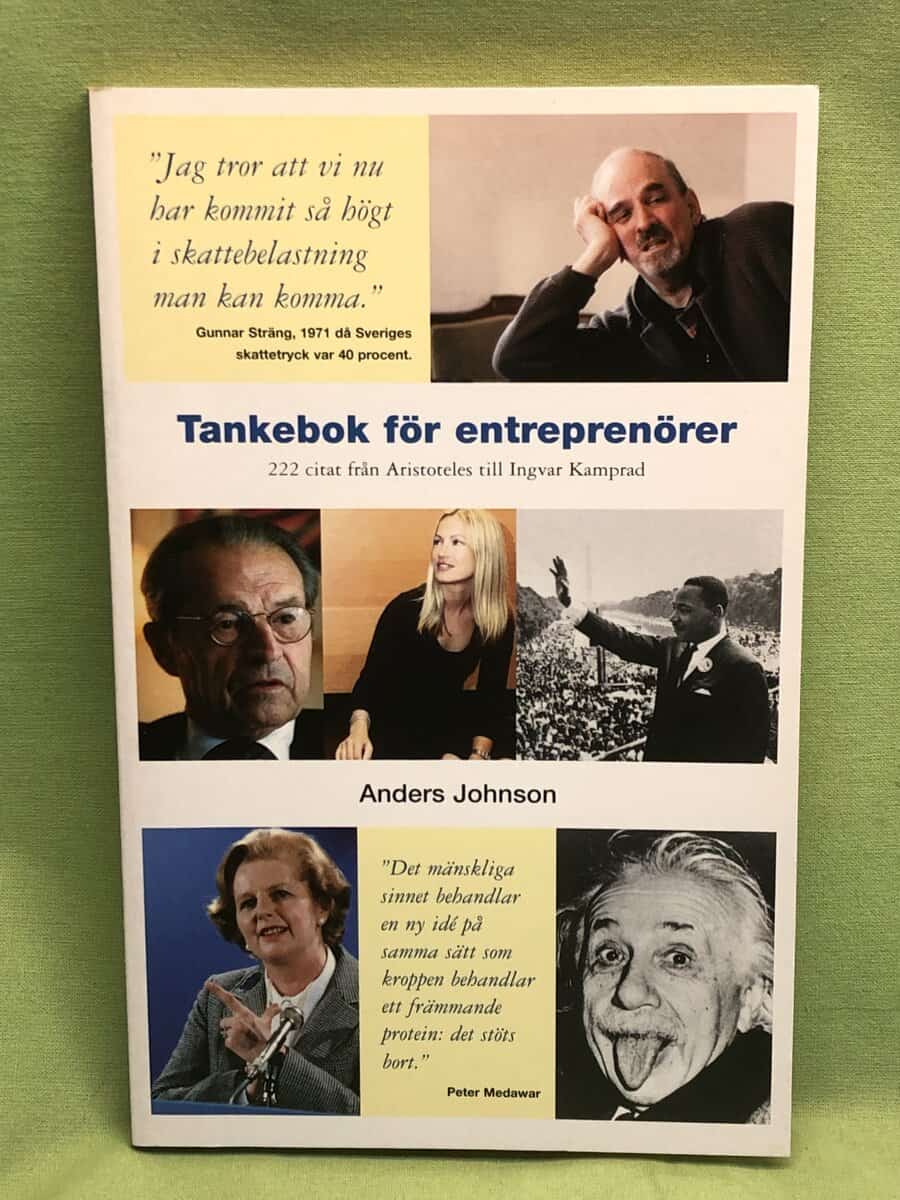 Anders Johnson : Tankebok för entreprenörer
