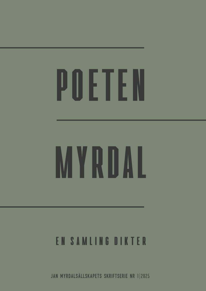 Anders Mård : Poeten Myrdal