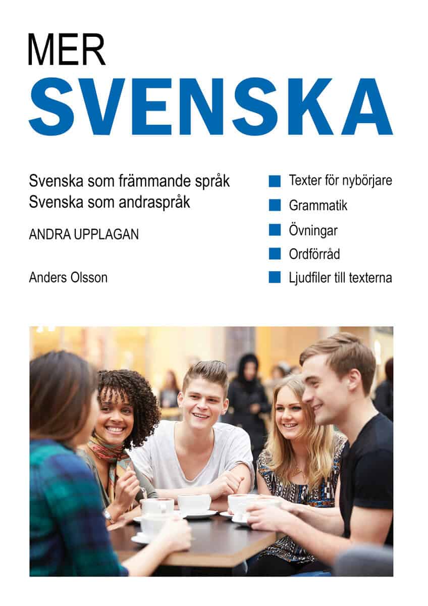 Anders Olsson : Mer svenska : svenska som andraspråk, svenska som främmande språk (bok inkl. ljudfiler)