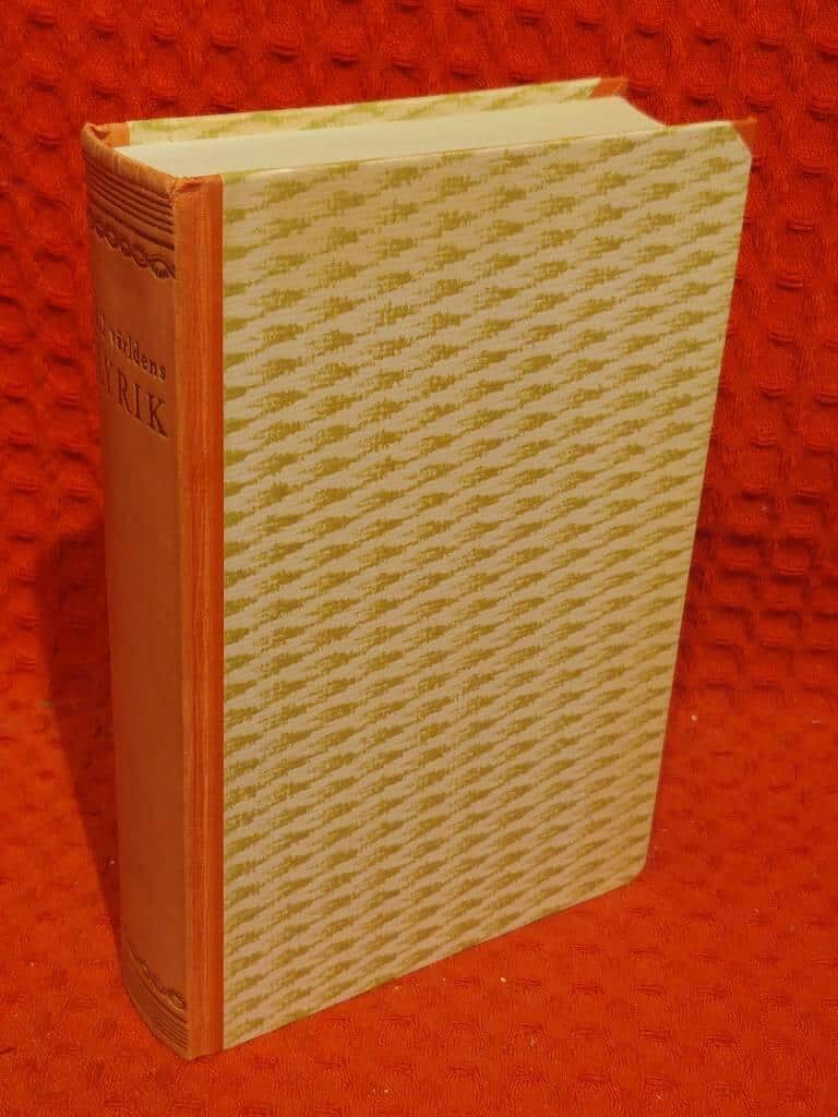 Anders Österling : All världens lyrik