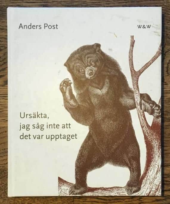 Anders Post : Ursäkta, jag såg inte att det var upptaget