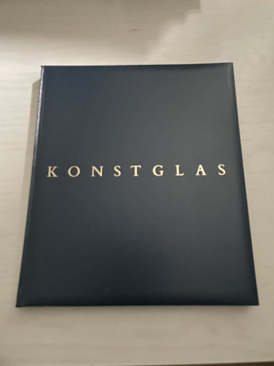 André Laszlo : Svenskt konstglas - bibliofilupplaga nr 456 av 999
