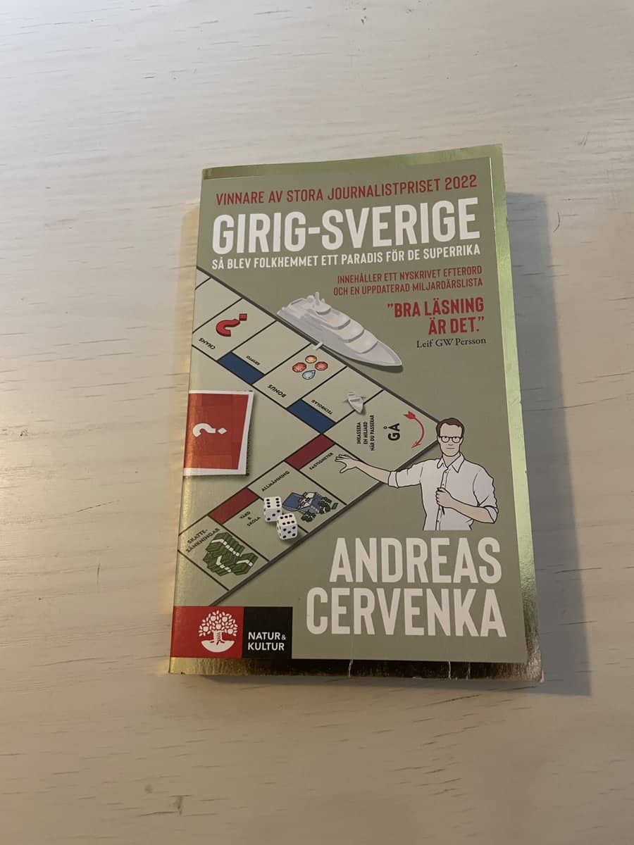 Andreas Cervenka : Girig-Sverige