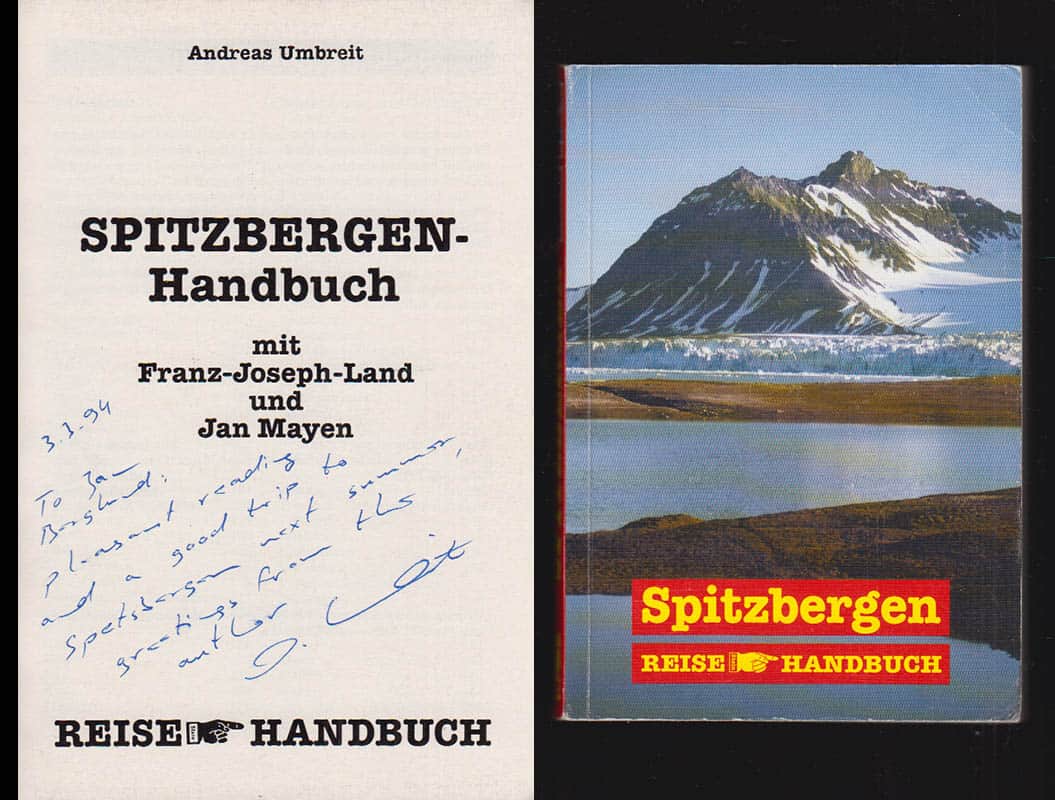 Andreas Umbreit : Spitzbergen-Handbuch mit Frank-Josef-Land und Jan Mayen