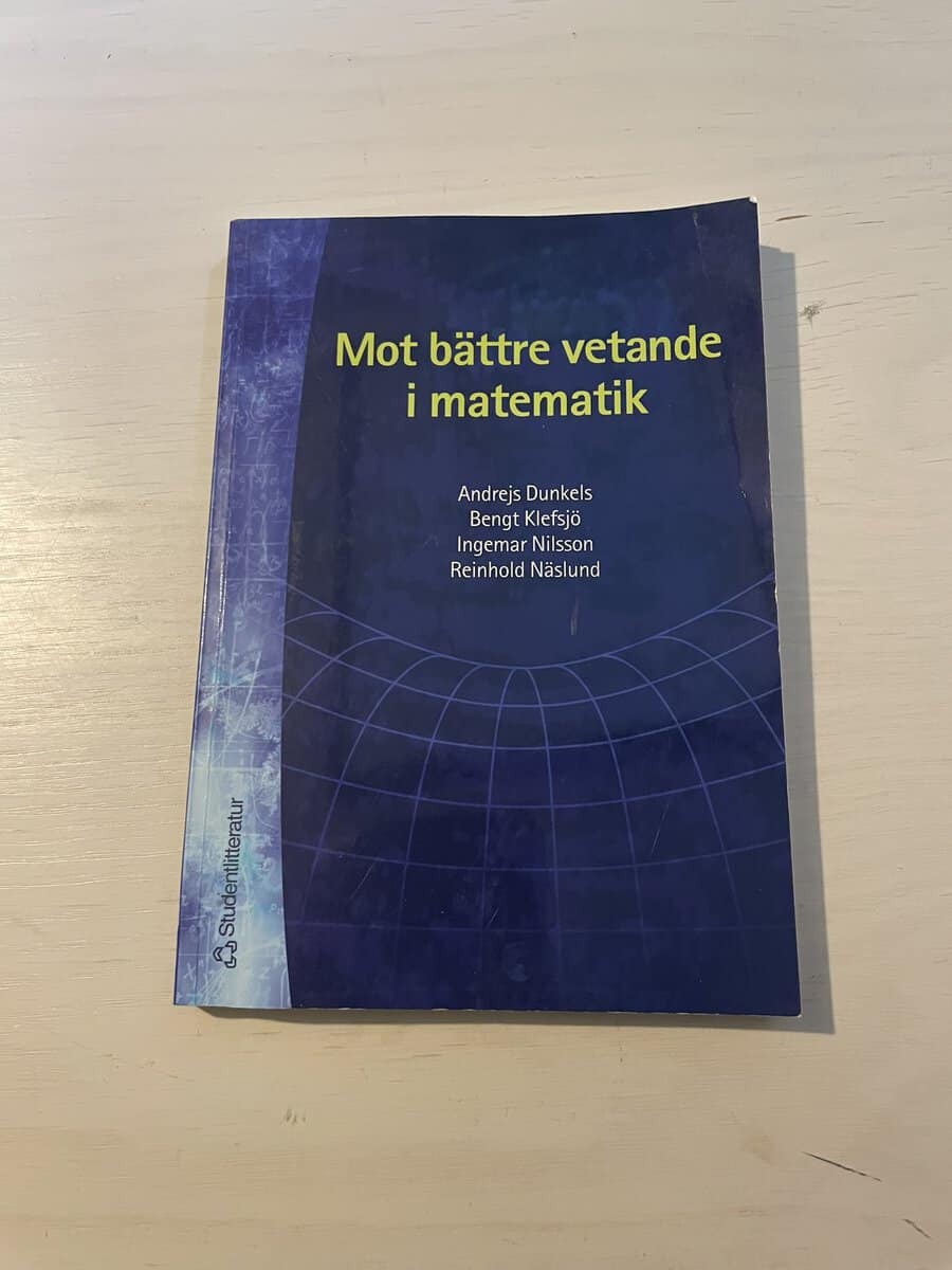 Andrejs Dunkels : Mot bättre vetande i matematik