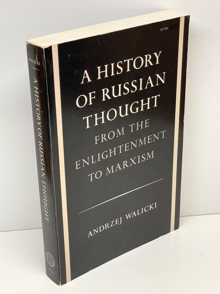 Andrzej Walicki : A history of Russian thought