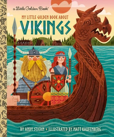 Andy Stjern : My Little Golden Book About Vikings