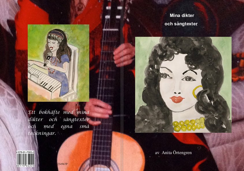 Anita Örtengren : Mina dikter och sångtexter