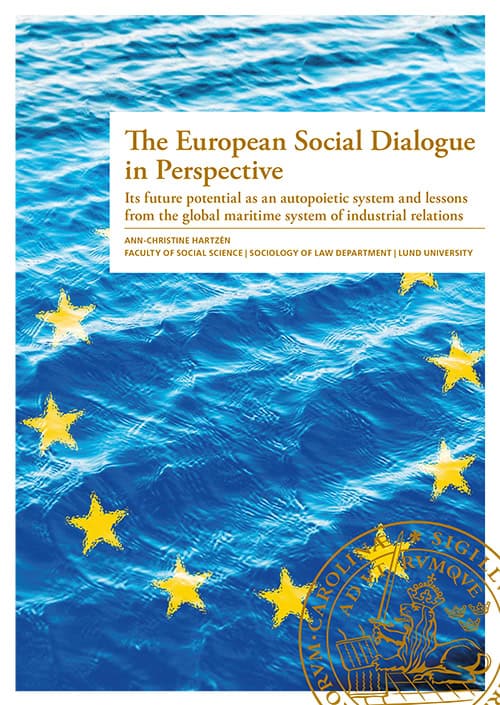 Ann-Christine Hartzén : The European social dialogue in perspective