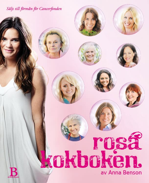 Anna Benson : Rosa kokboken