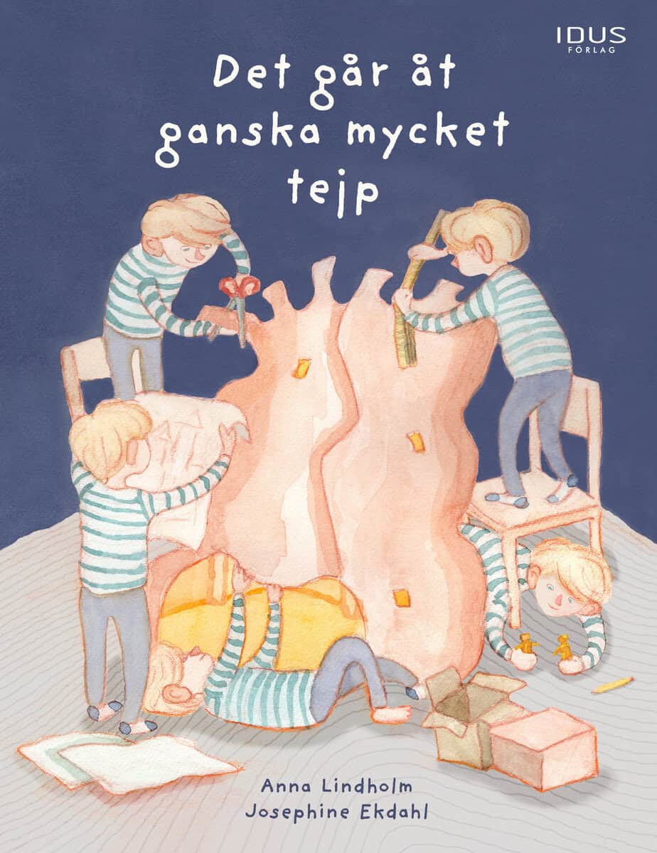 Anna Lindholm : Det går åt ganska mycket tejp