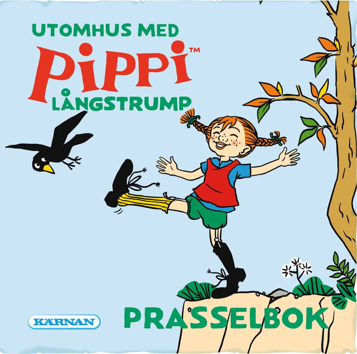 Anna Sjölin : Utomhus med Pippi Långstrump : prasselbok
