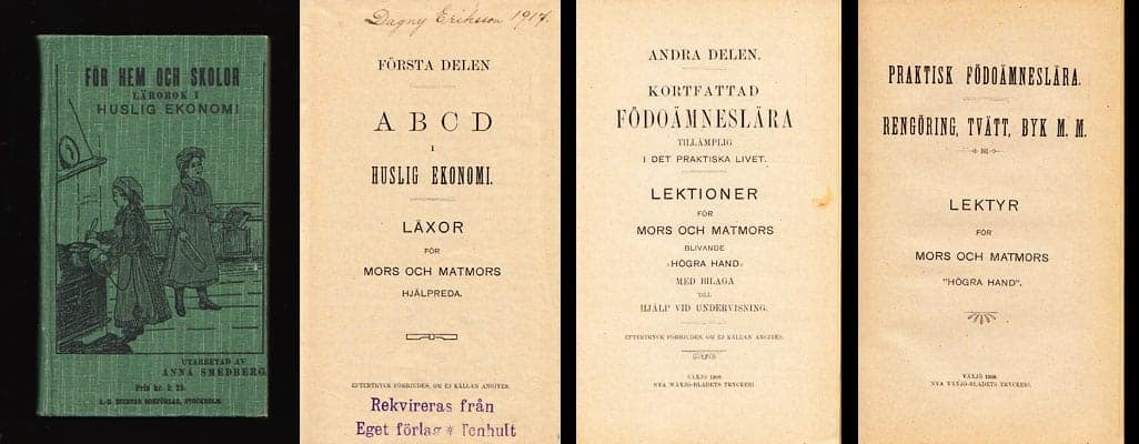Anna Smedberg : För hem och skolor