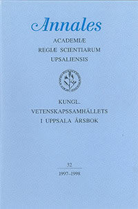 Annales Academiae regiae scientiarum Upsaliensis