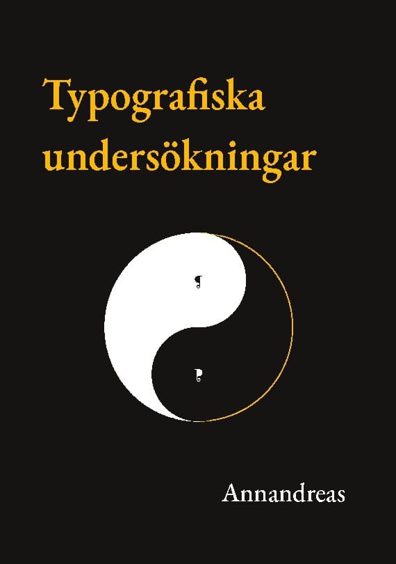 Annandreas : Typografiska undersökningar